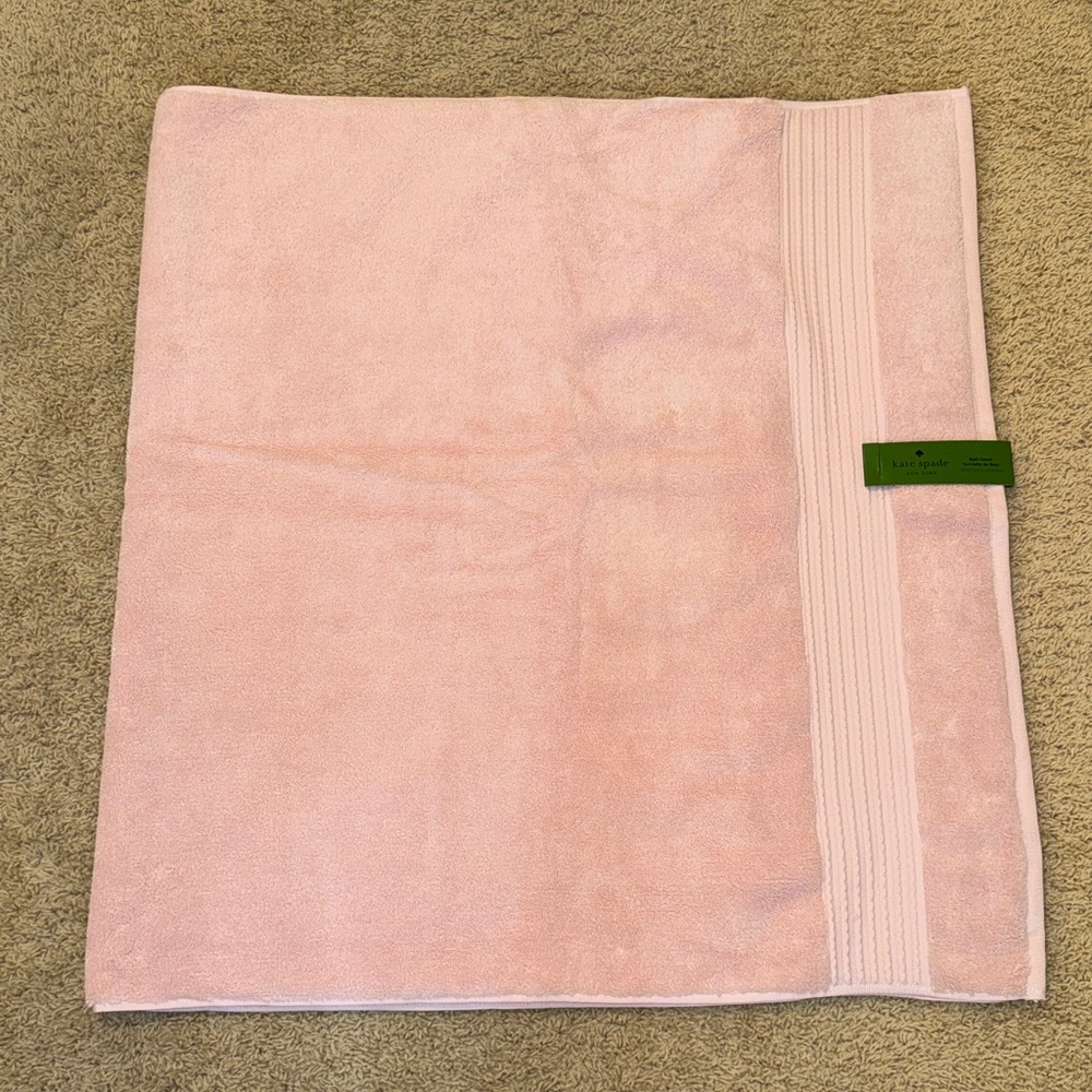 kate spade Soft Pink Bath Towel - Picture 5 of 12